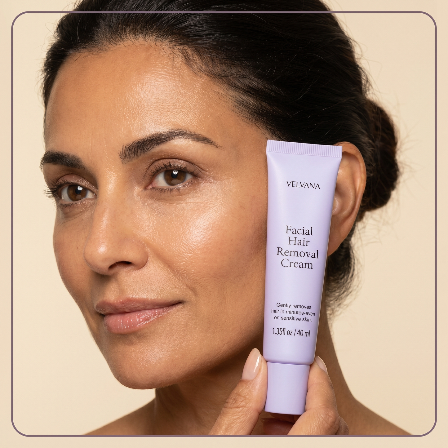 Facial Hair Removal Cream & Calming Serum
