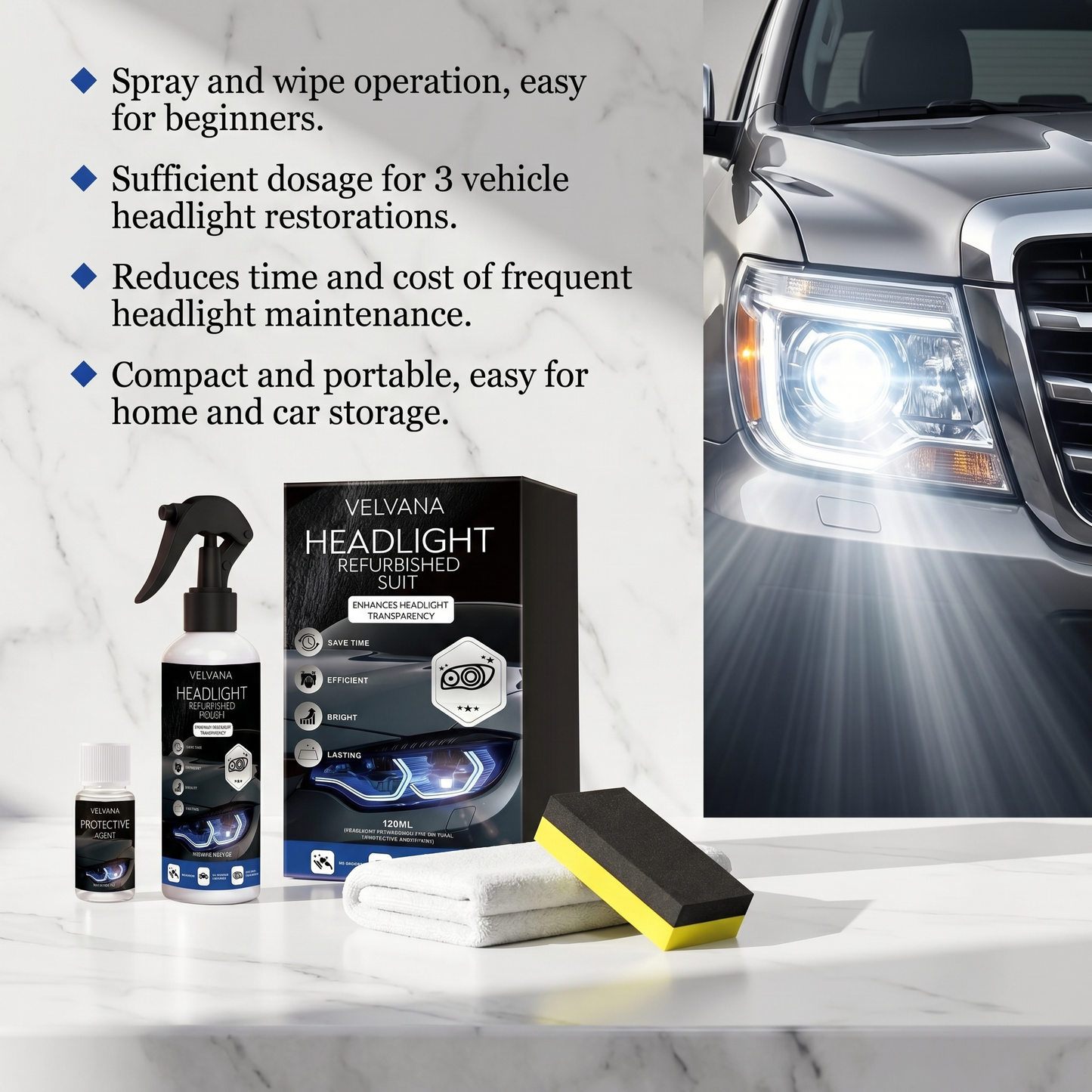 Headlight Restoration Kit